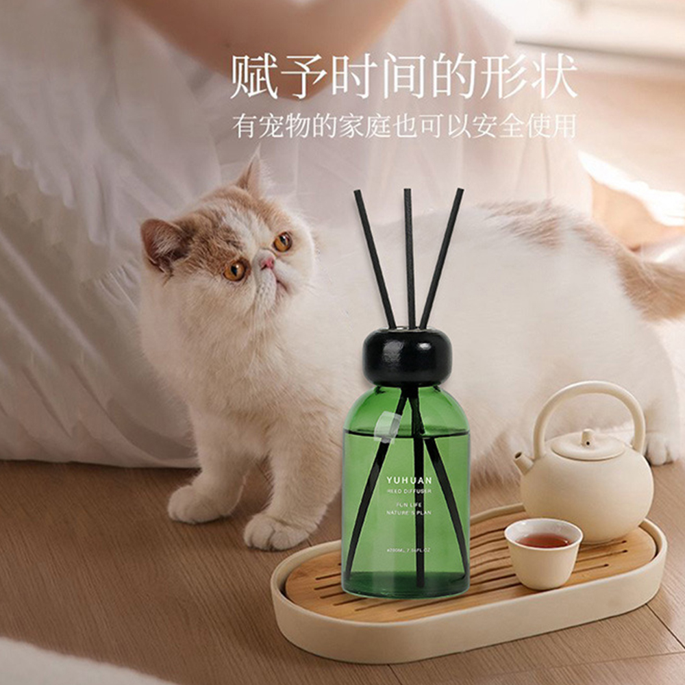 Home Fragrance Sale - ホットセール 200ml 火を使わないアロマセラピーエッセンシャルオイルセット リードディフューザー ホームフレグランス 室内装飾