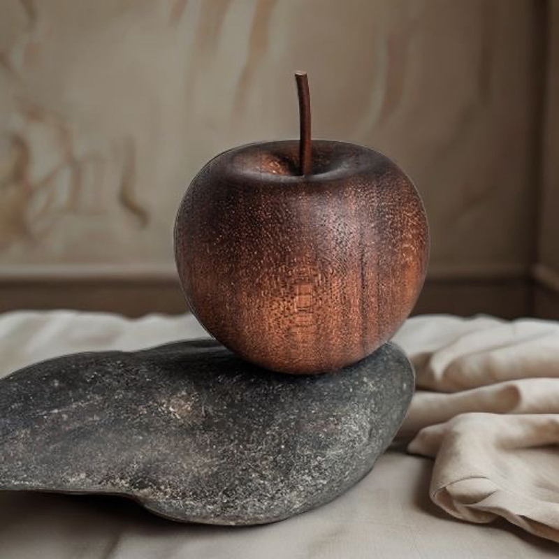 1 個の木製リンゴ型エッセンシャルオイルディフューザーフレグ - Home Fragrance Us のレビューと価格