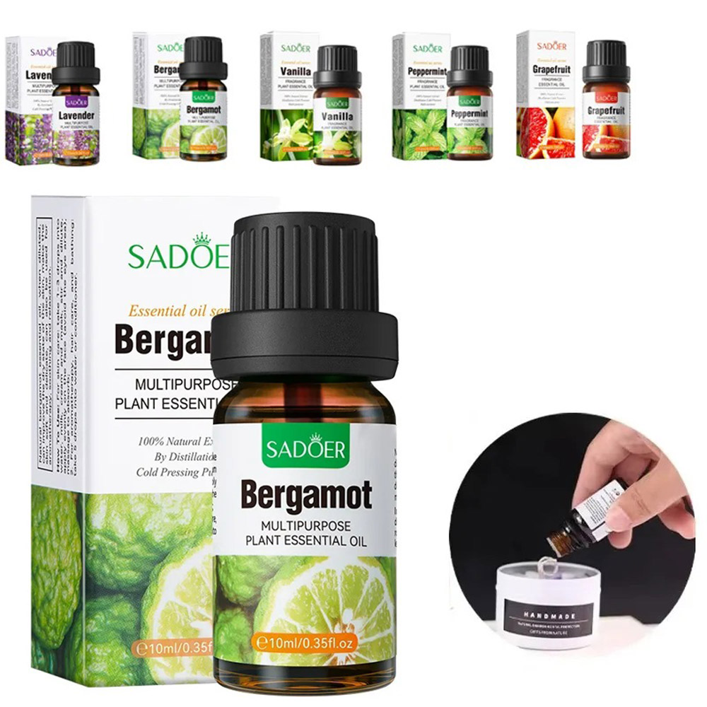 SADOER 10ml ベルガモット エッセンシャルオイル  - Home Fragrance Bergamot のレビューと価格