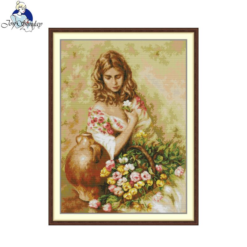 Joy Sunday フローラルフレグランスクロスステッチキ - Home Fragrance Set Gift のレビューと価格