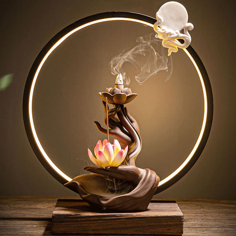 ロータス リフラックス インセンス ストーブ ベース - ベ - Home Fragrance Bergamot のレビューと価格