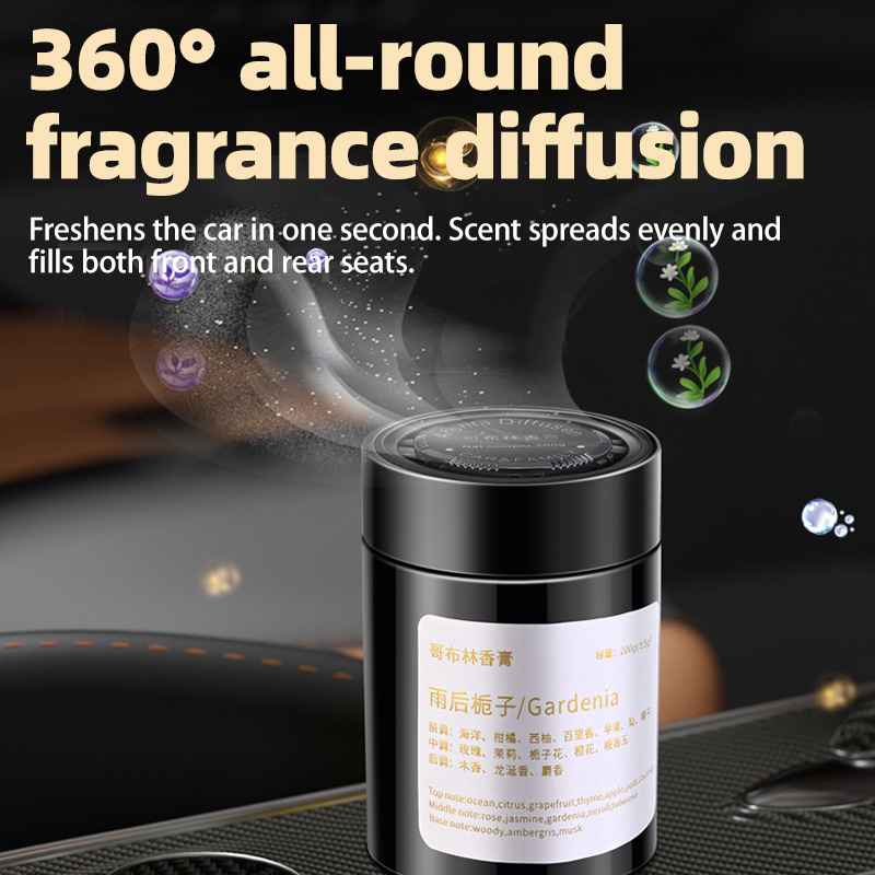 車用芳香剤、新モデルの車用お香、男性と女性のための固形フレグ - Home Fragrance Verbena のレビューと価格